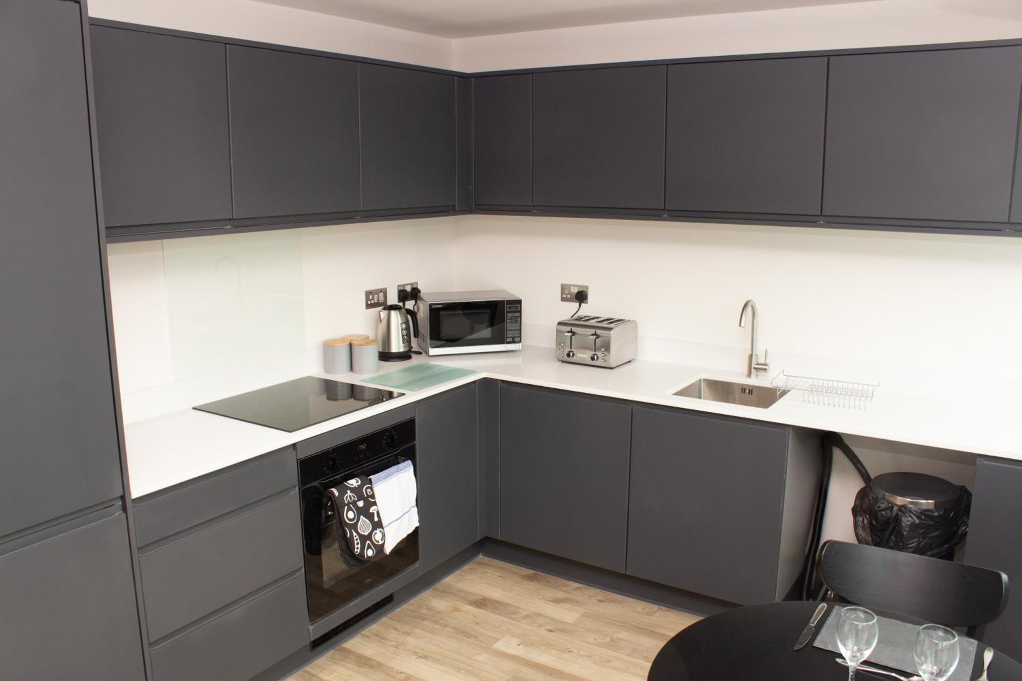Dashing 1Br Penthouse Near Mcr Stadiums Manchester Exterior photo
