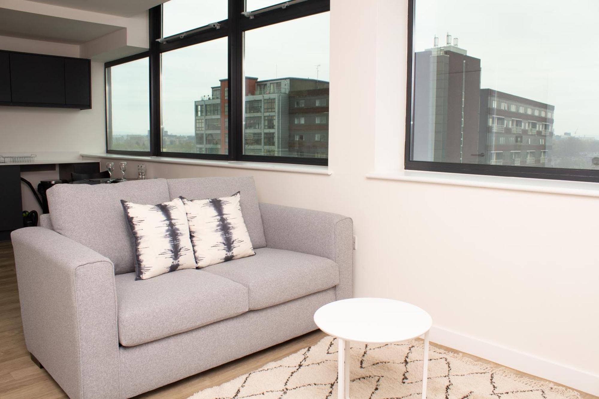 Dashing 1Br Penthouse Near Mcr Stadiums Manchester Exterior photo