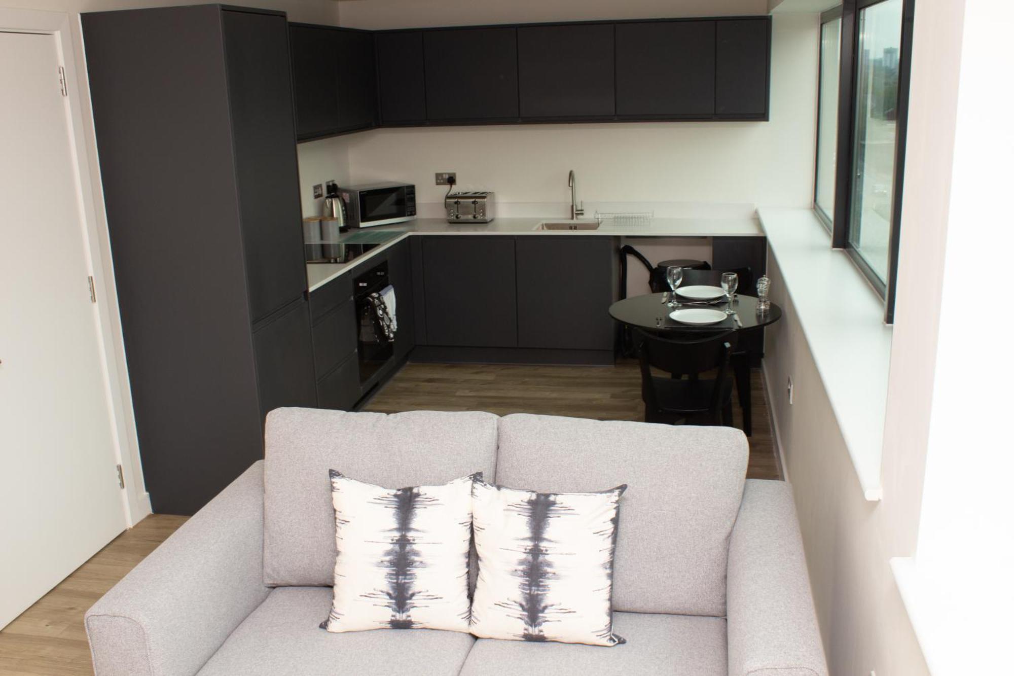 Dashing 1Br Penthouse Near Mcr Stadiums Manchester Exterior photo